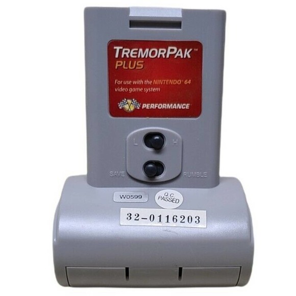 Tremor Pak Plus by Performance for Nintendo 64 N64 - Picture 1 of 3